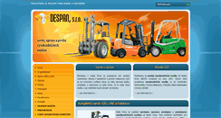 Desktop Screenshot of despan.sk